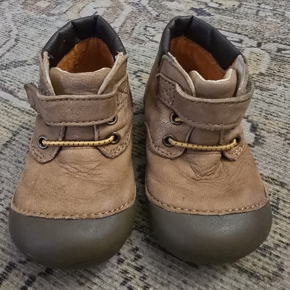 Stride Rite Leather Boots - Size 4.5 Toddler
